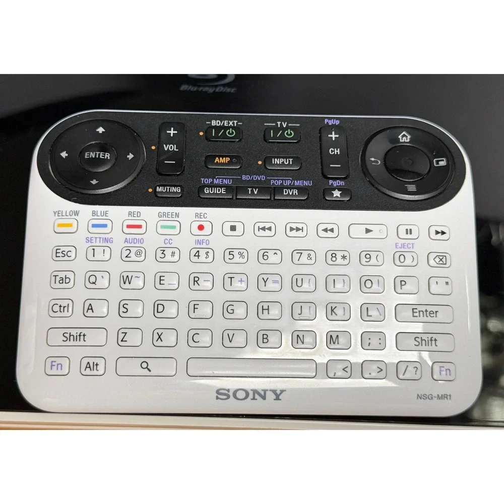 Sony Internet TV Blu-ray Disc Player with Google TV: w/Remote, HDMI Cable, WORKS